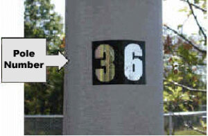 Pole Number